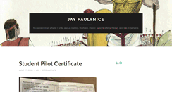 Desktop Screenshot of julesjaypaulynice.com